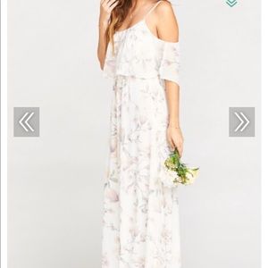Show me your Mumu XS. Floral Caitlin floral maxi